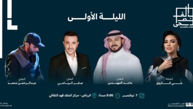 أسعار وكيفية حجز تذاكر مهرجان الغناء بالفصحى الليلة الأولى